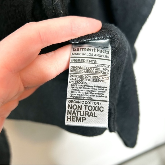 Groceries Urban Outfitters Organic Cotton Asymmetrical Avant Garde Jacket XS - Picture 6 of 10